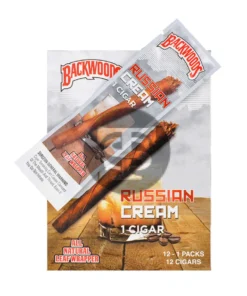 Acquista la confezione da 24 sigari Backwoods Singles Russian Cream
