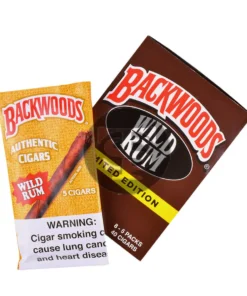 Acquista i sigari Backwoods Wild Rum, 8 confezioni da 5